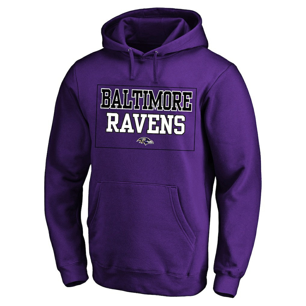 Baltimore Ravens Big & Tall Fleece Hoodie Purple | Fanatics