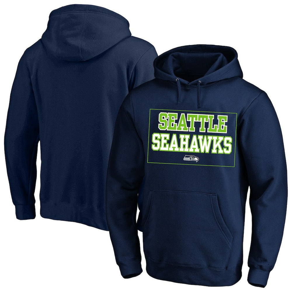 Seattle Seahawks Big & Tall Fleece Hoodie College Navy | Fanatics
