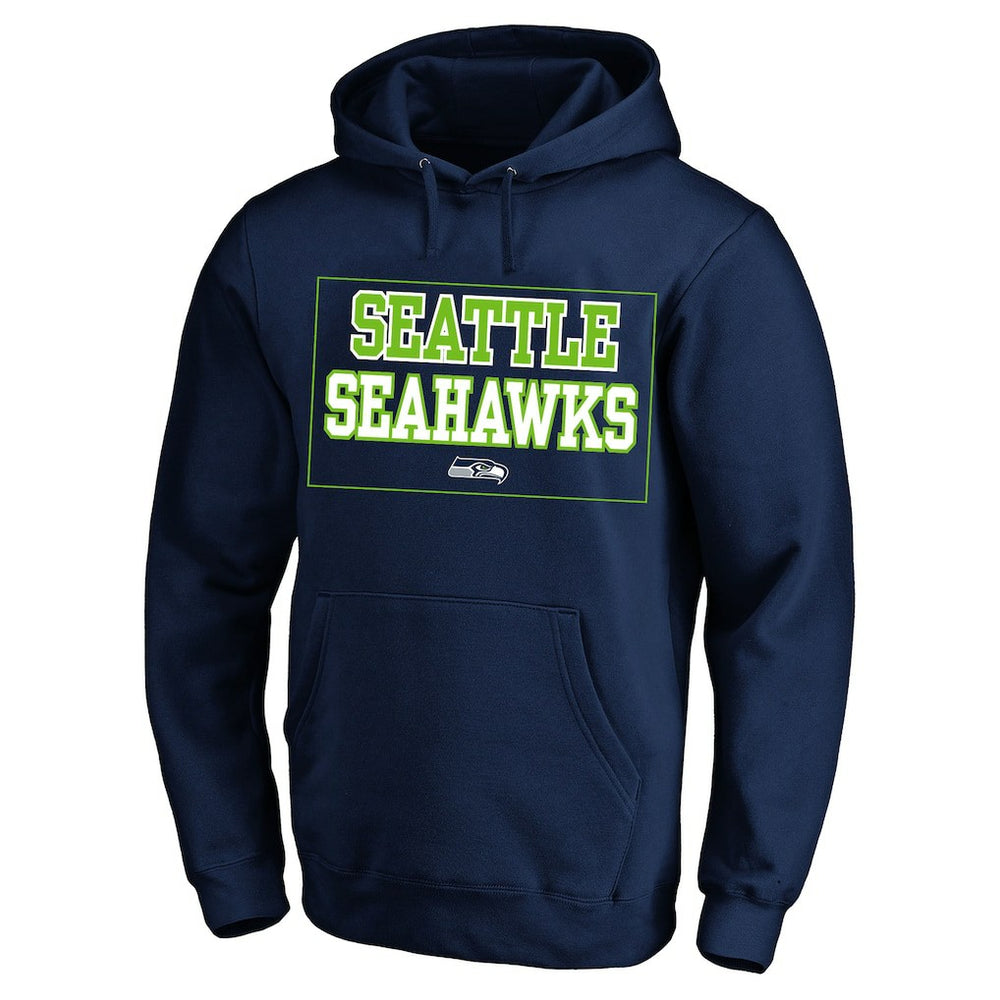 Seattle Seahawks Big & Tall Fleece Hoodie College Navy | Fanatics