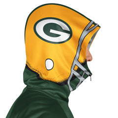 Green Bay Packers Pro Player Helmet Full-Zip Hooded Track Jacket Green/Gold | NFL