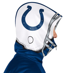 Indianapolis Colts Pro Player Helmet Full-Zip Hooded Track Jacket Royal/White | NFL