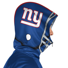 New York Giants Pro Player Helmet Full-Zip Hooded Track Jacket Royal/Red | NFL