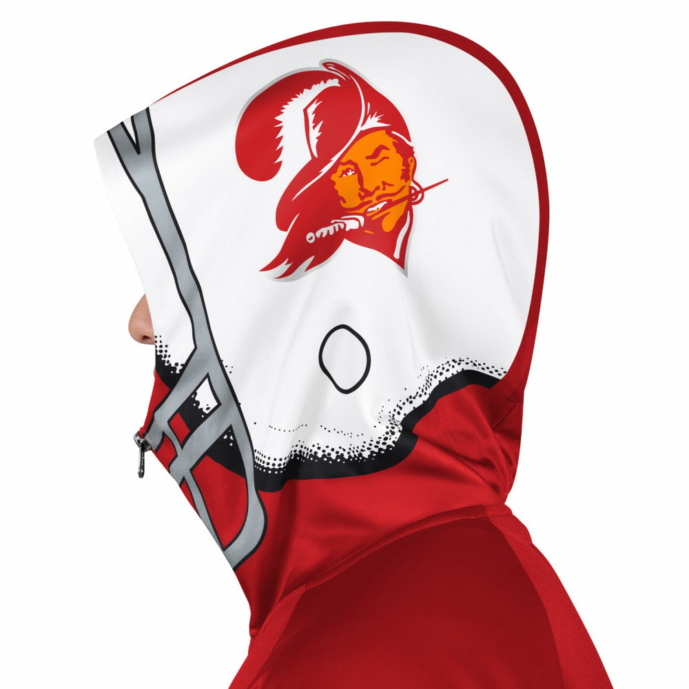 Tampa Bay Buccaneers Pro Player Retro Helmet Full-Zip Hooded Track Jacket Red/Orange | NFL