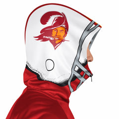 Tampa Bay Buccaneers Pro Player Retro Helmet Full-Zip Hooded Track Jacket Red/Orange | NFL