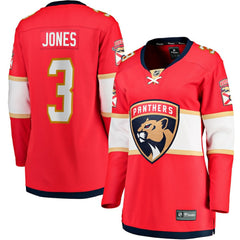 Seth Jones Florida Panthers Fanatics Women's Home Breakaway Player Jersey - Red - NHL