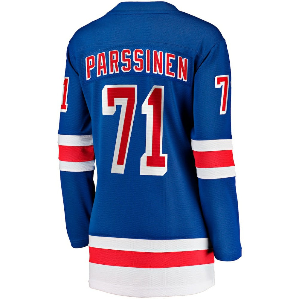 Juuso Parssinen New York Rangers Fanatics Women's Home Breakaway Player Jersey - Blue - NHL