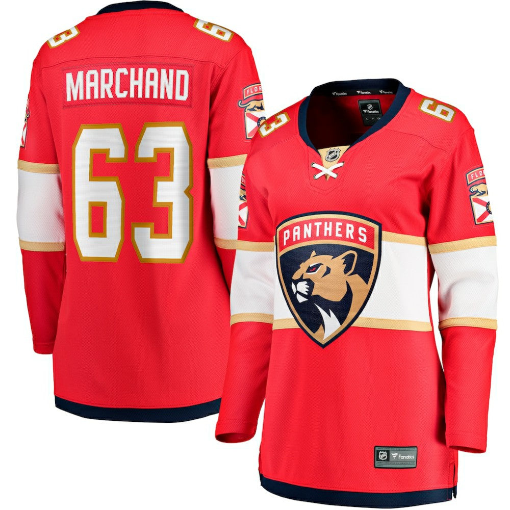 Brad Marchand Florida Panthers Fanatics Women's Home Breakaway Player Jersey - Red - NHL