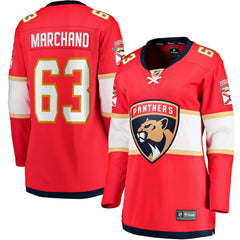 Brad Marchand Florida Panthers Fanatics Women's Home Breakaway Player Jersey - Red - NHL