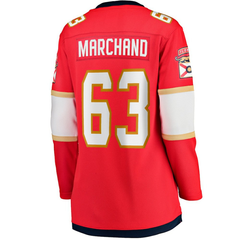 Brad Marchand Florida Panthers Fanatics Women's Home Breakaway Player Jersey - Red - NHL