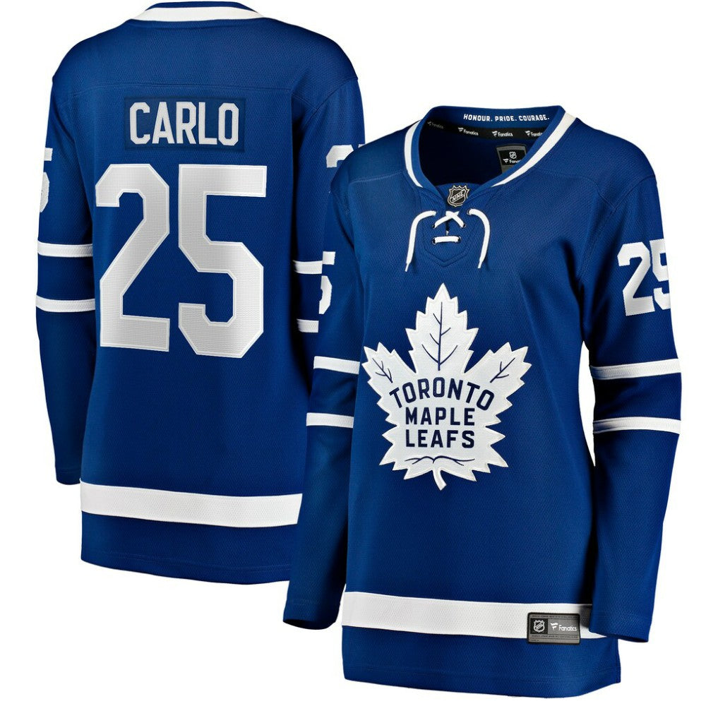 Brandon Carlo Toronto Maple Leafs Fanatics Women's Home Breakaway Player Jersey - Blue - NHL