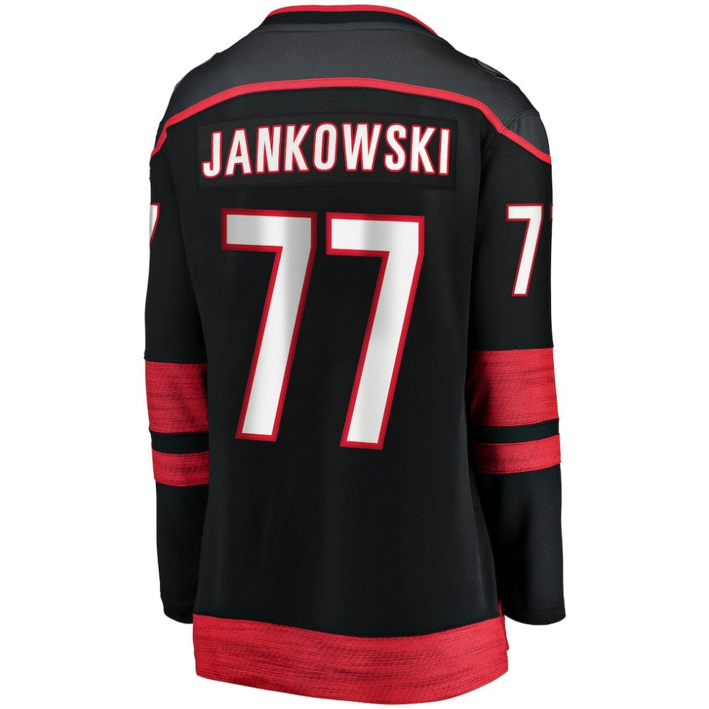Mark Jankowski Carolina Hurricanes Fanatics Women's Home Breakaway Player Jersey - Black - NHL