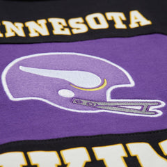 Minnesota Vikings Retro Colorblock Tank Top Black | Mitchell & Ness