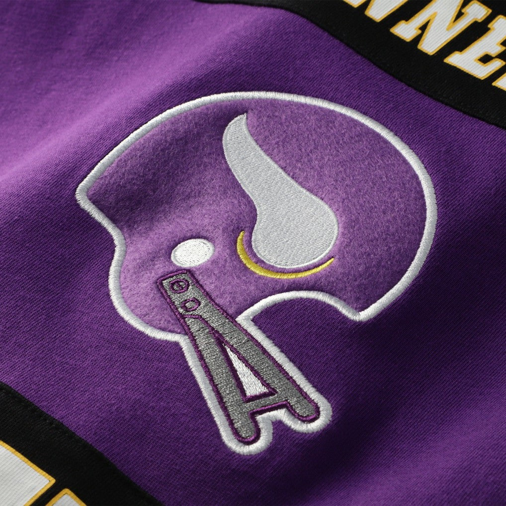 Minnesota Vikings Retro Colorblock Tank Top Black | Mitchell & Ness