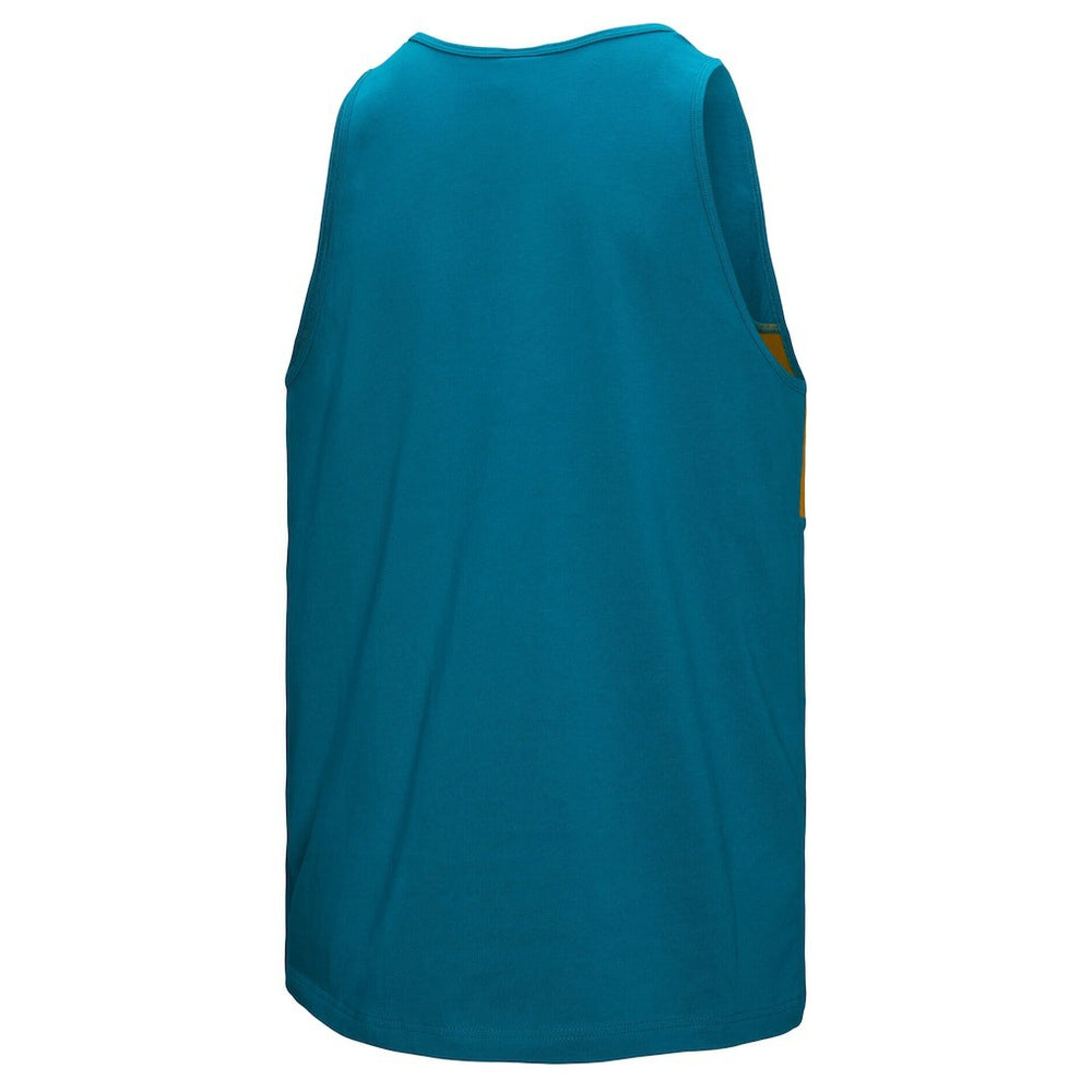 Jacksonville Jaguars Retro Colorblock Tank Top Teal | Mitchell & Ness