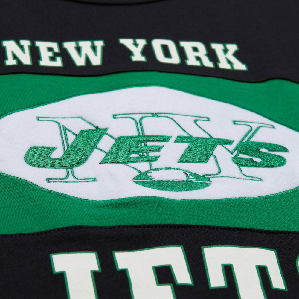 New York Jets Retro Colorblock Tank Top Black | Mitchell & Ness
