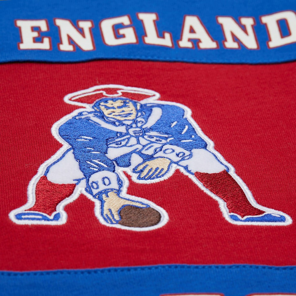 New England Patriots Retro Colorblock Tank Top Royal | Mitchell & Ness