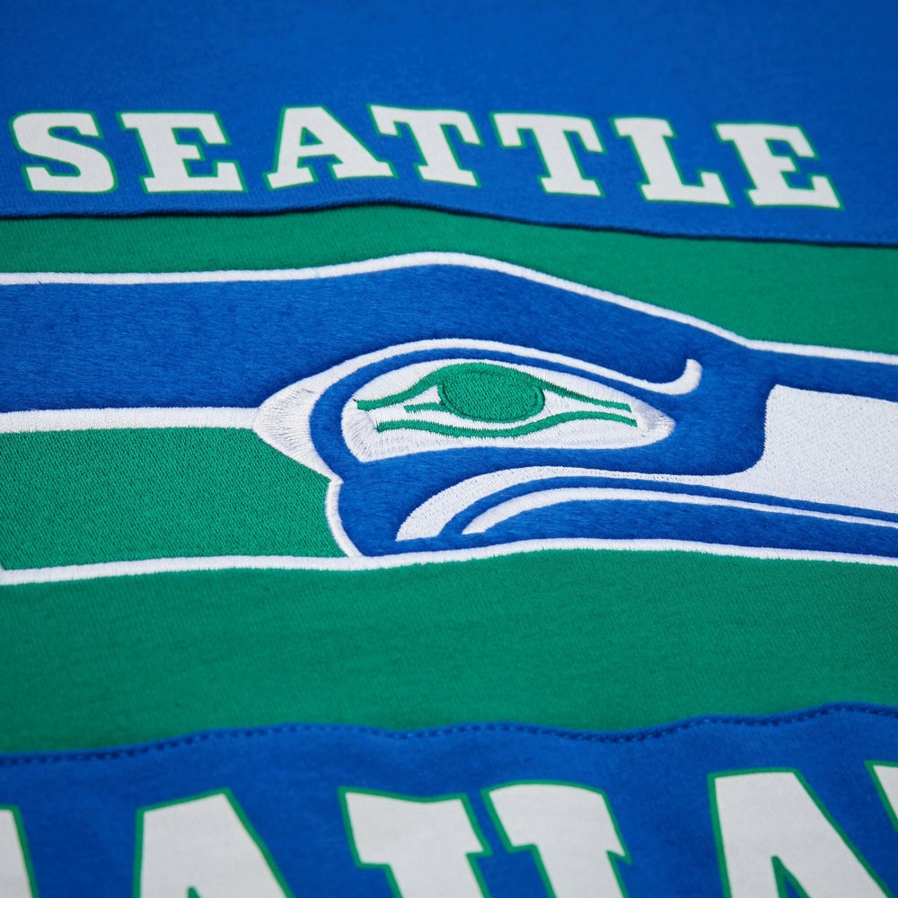 Seattle Seahawks Retro Colorblock Tank Top Royal | Mitchell & Ness