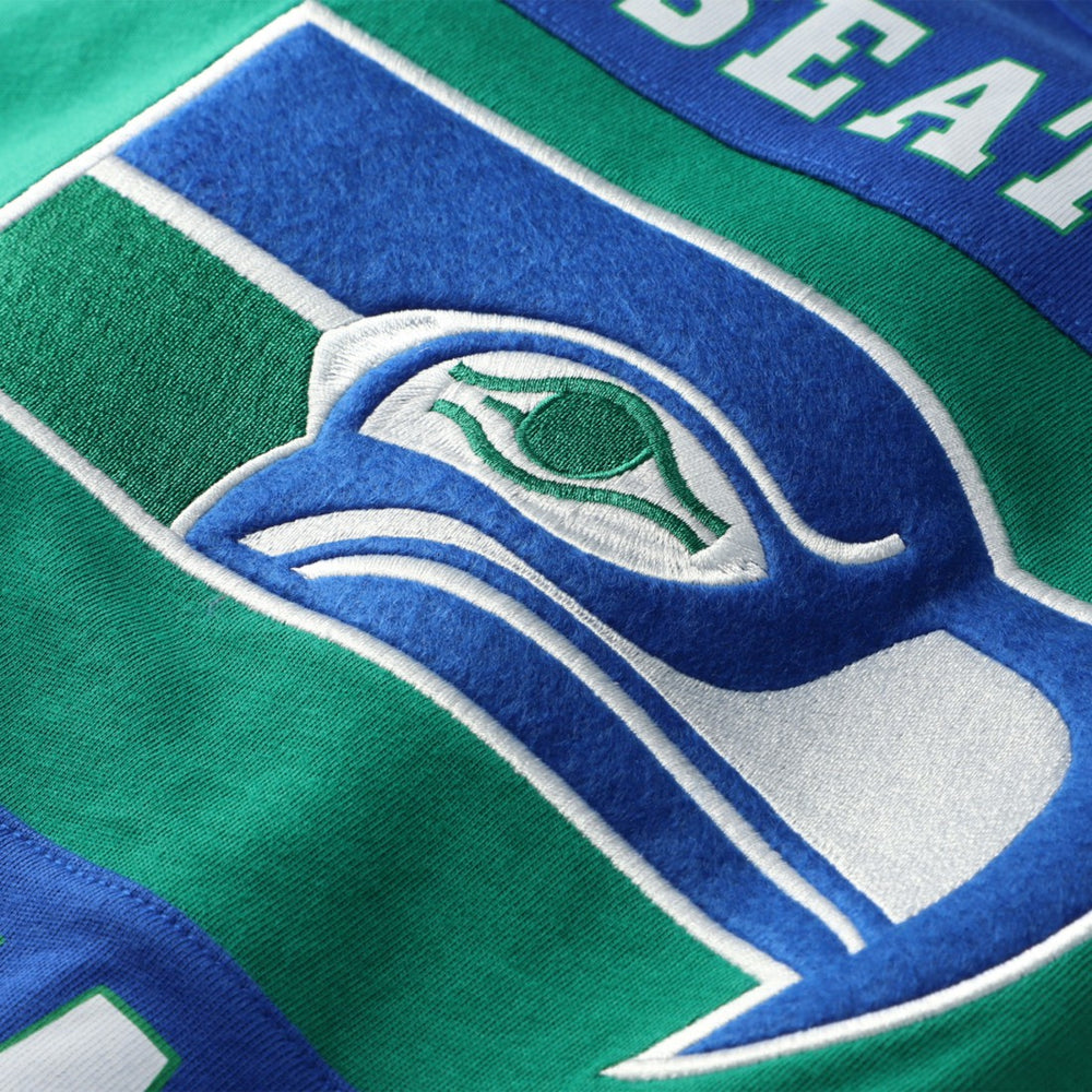 Seattle Seahawks Retro Colorblock Tank Top Royal | Mitchell & Ness