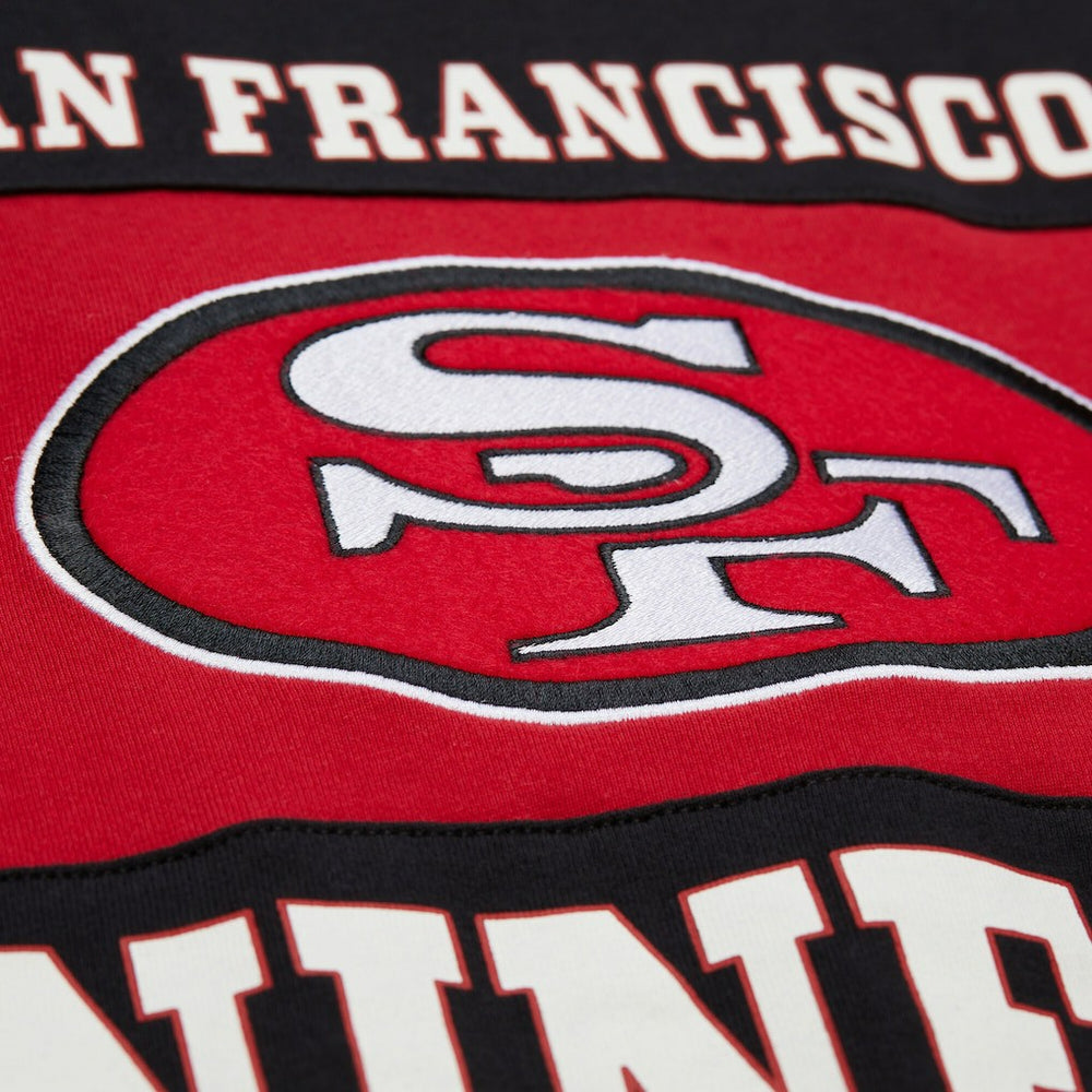San Francisco 49ers Retro Colorblock Tank Top Black | Mitchell & Ness