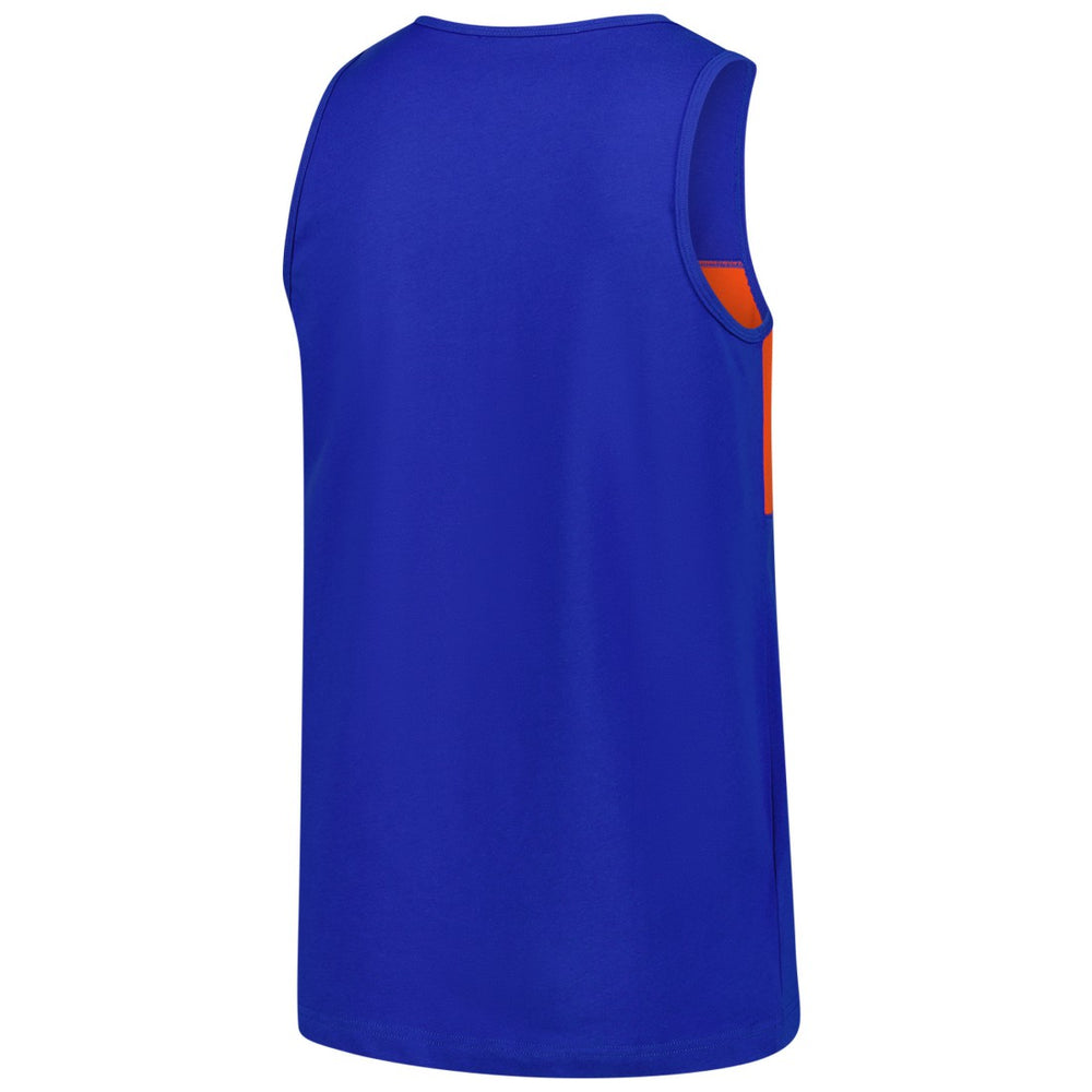 Denver Broncos Retro Colorblock Tank Top Royal | Mitchell & Ness