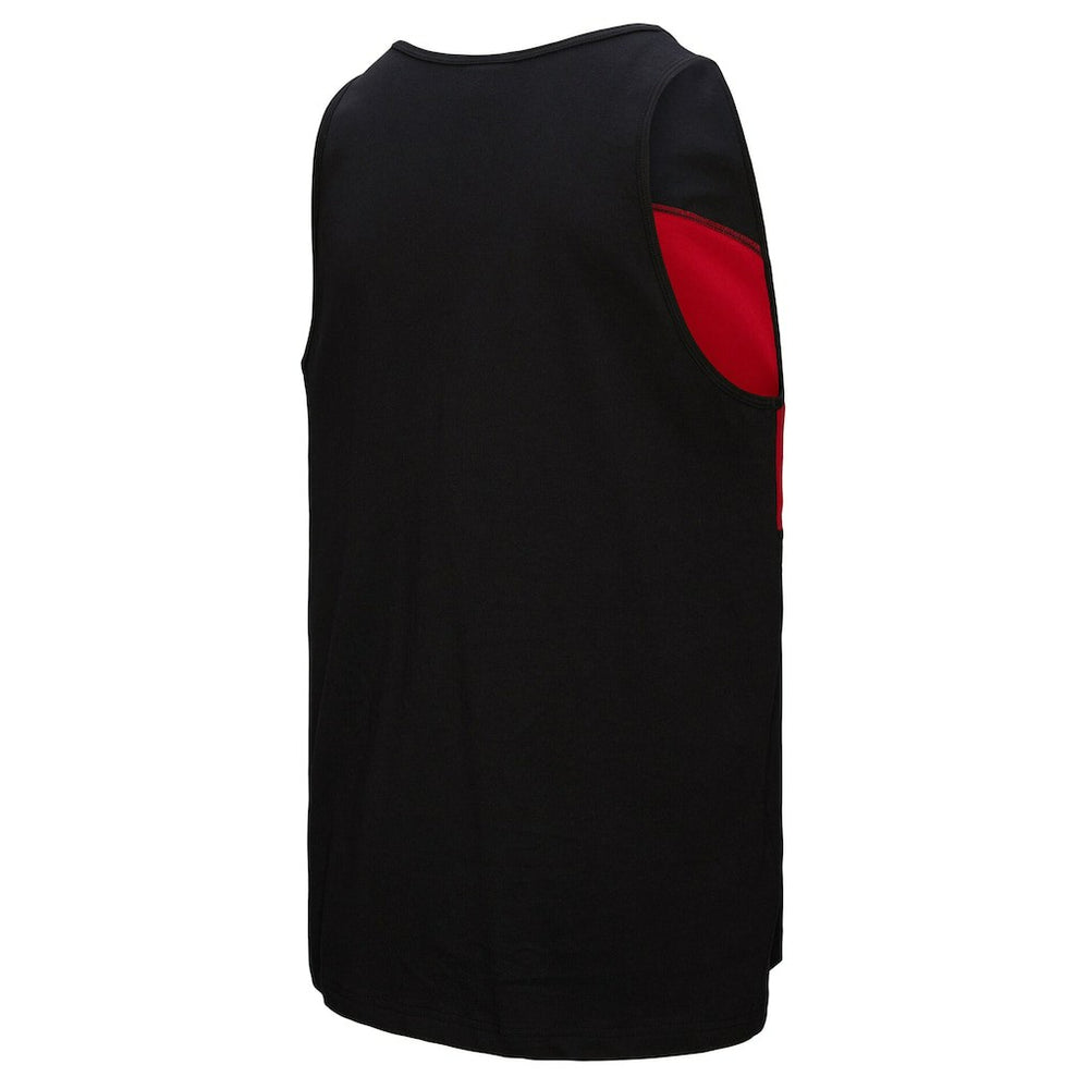 Kansas City Chiefs Retro Colorblock Tank Top Black | Mitchell & Ness