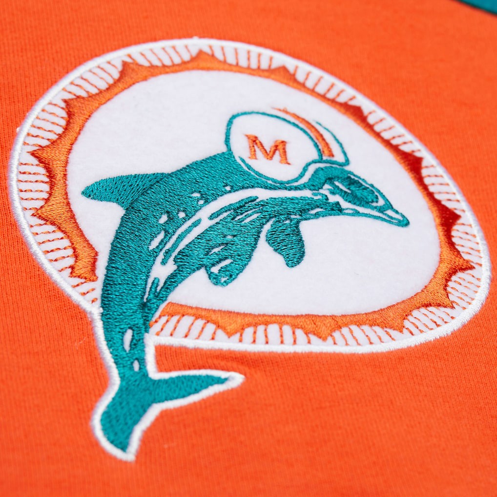 Miami Dolphins Retro Colorblock Tank Top Aqua | Mitchell & Ness
