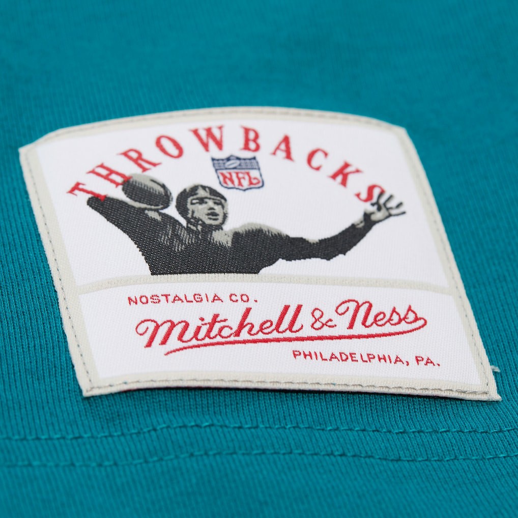 Miami Dolphins Retro Colorblock Tank Top Aqua | Mitchell & Ness