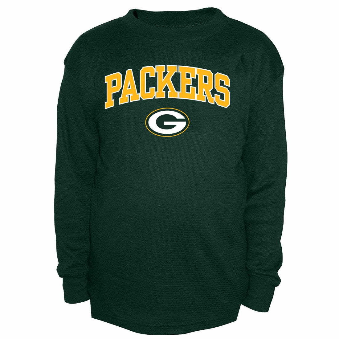 Green Bay Packers Big & Tall Thermal Long Sleeve Crew Neck T-Shirt Green | Fanatics