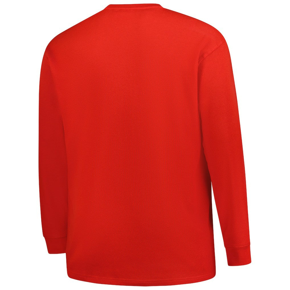 Houston Texans Big & Tall Throwback Thermal Long Sleeve T-Shirt Red | Fanatics