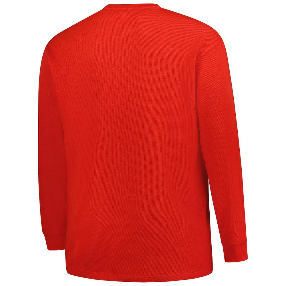 Houston Texans Big & Tall Throwback Thermal Long Sleeve T-Shirt Red | Fanatics