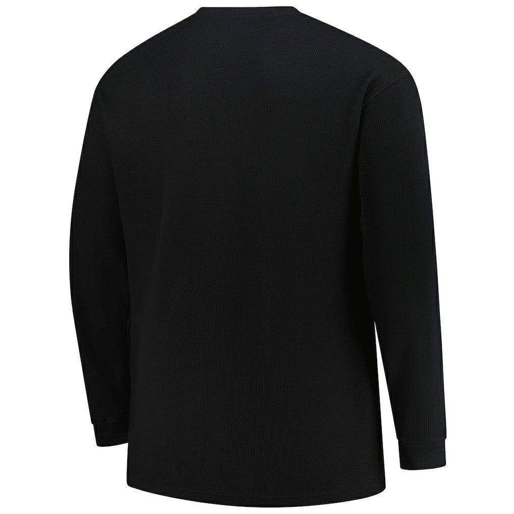 Atlanta Falcons Big & Tall Throwback Thermal Long Sleeve T-Shirt Black | Fanatics
