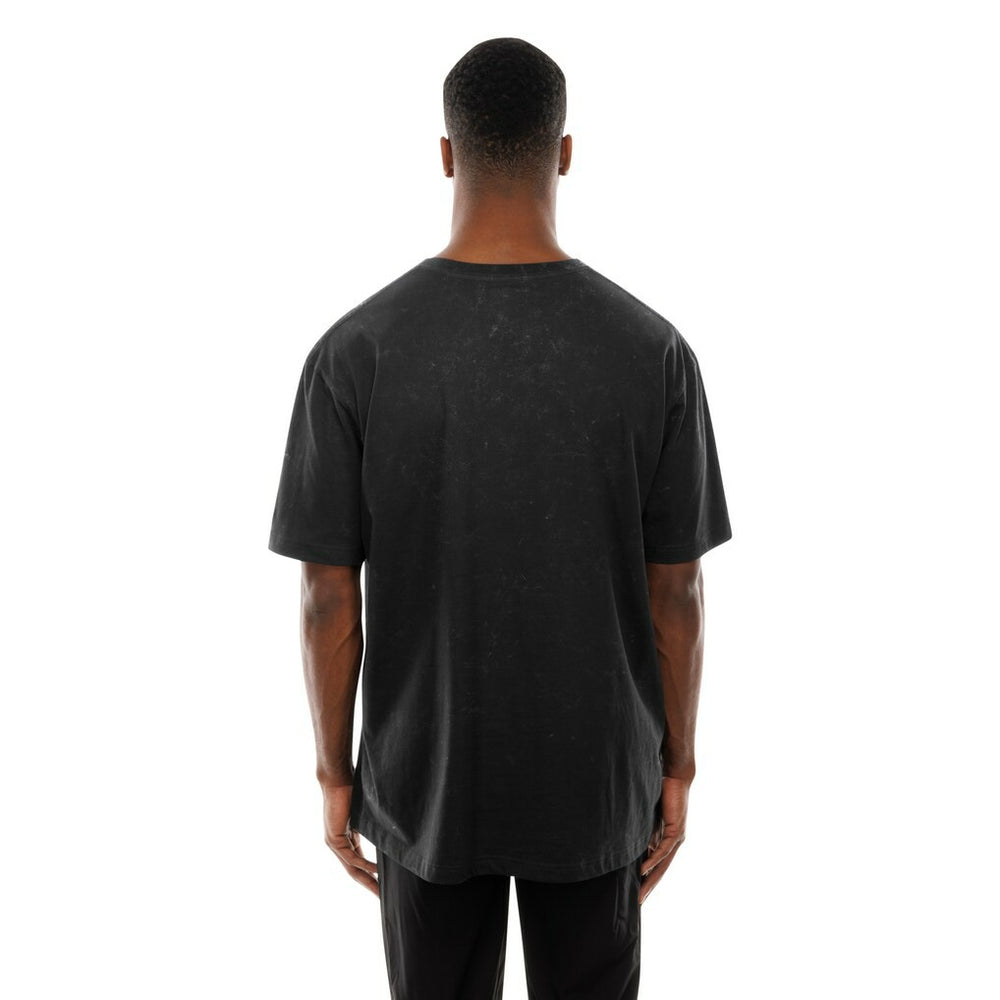 Minnesota Vikings New Era Retro Logo Enzyme Washed Oversized T-Shirt Black | NFL