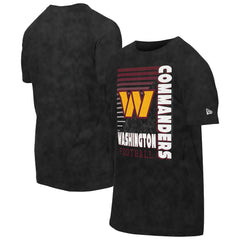 Washington Commanders New Era Enzyme Washed Oversized T-Shirt Black | NFL