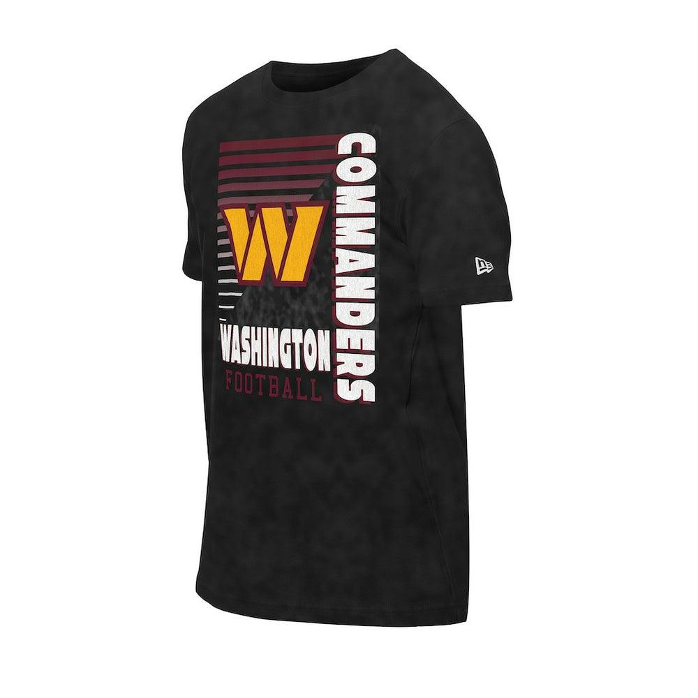 Washington Commanders New Era Enzyme Washed Oversized T-Shirt Black | NFL