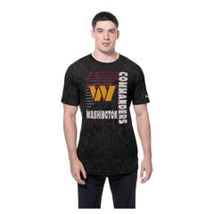 Washington Commanders New Era Enzyme Washed Oversized T-Shirt Black | NFL