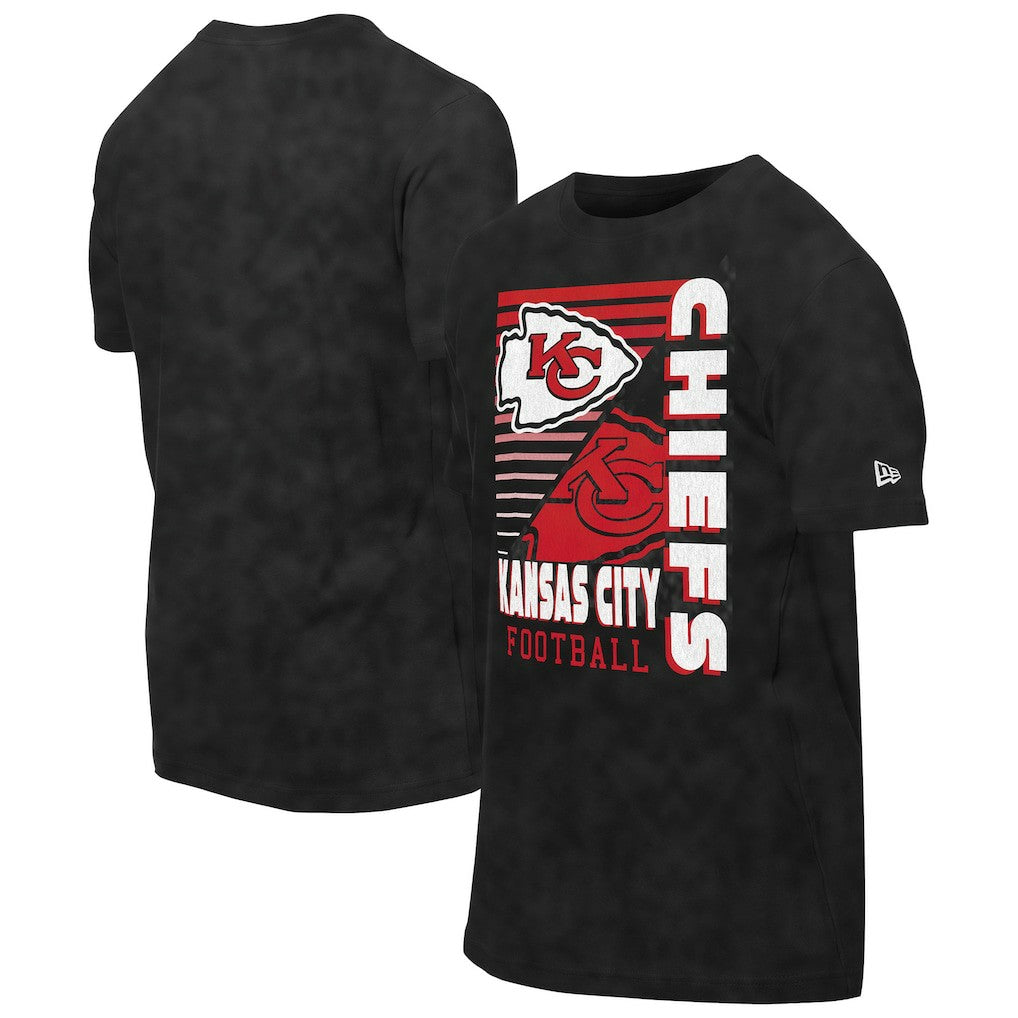 Kansas City Chiefs New Era Enzyme Washed Oversized T-Shirt Black | NFL