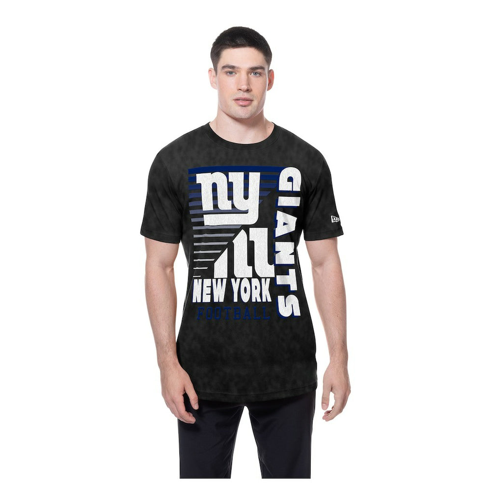 New York Giants New Era Enzyme Washed Oversized T-Shirt Black | NFL