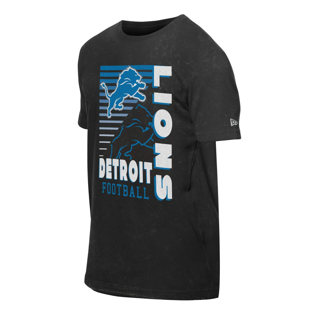 Detroit Lions New Era Enzyme Washed Oversized T-Shirt Black | NFL
