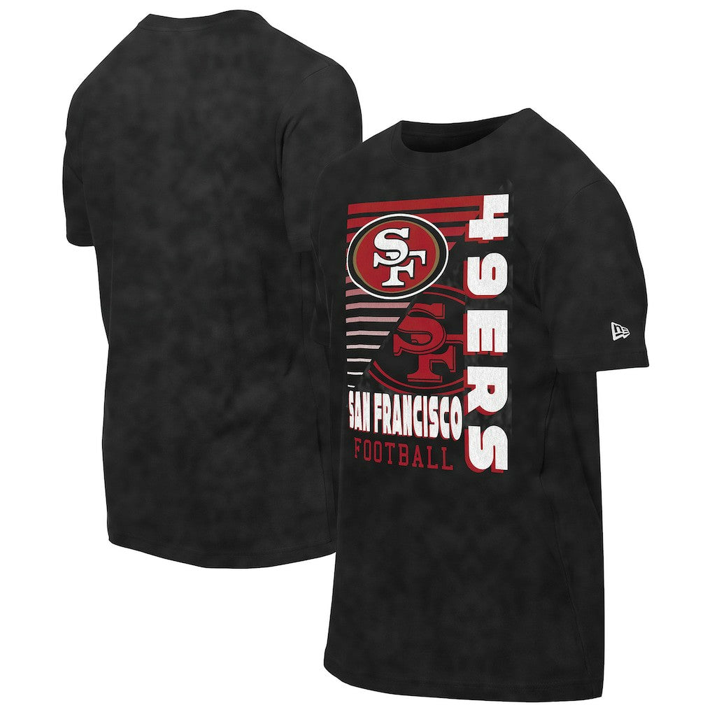San Francisco 49ers New Era Enzyme Washed Oversized T-Shirt Black | NFL
