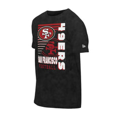 San Francisco 49ers New Era Enzyme Washed Oversized T-Shirt Black | NFL