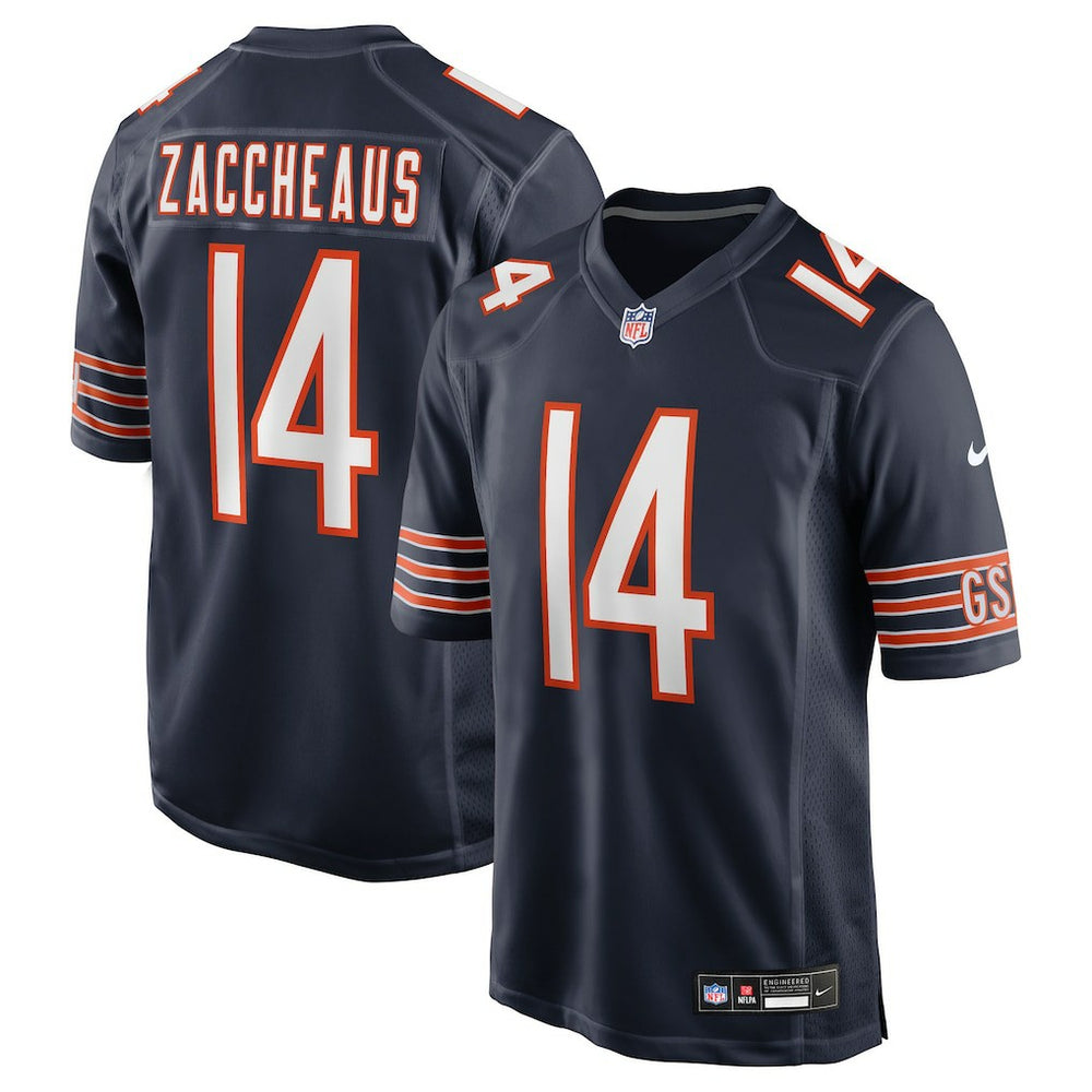 Olamide Zaccheaus Chicago Bears Team Game Jersey Navy | Nike for Sale