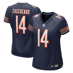 Olamide Zaccheaus Chicago Bears Women's Team Game Jersey Navy | Nike for Sale