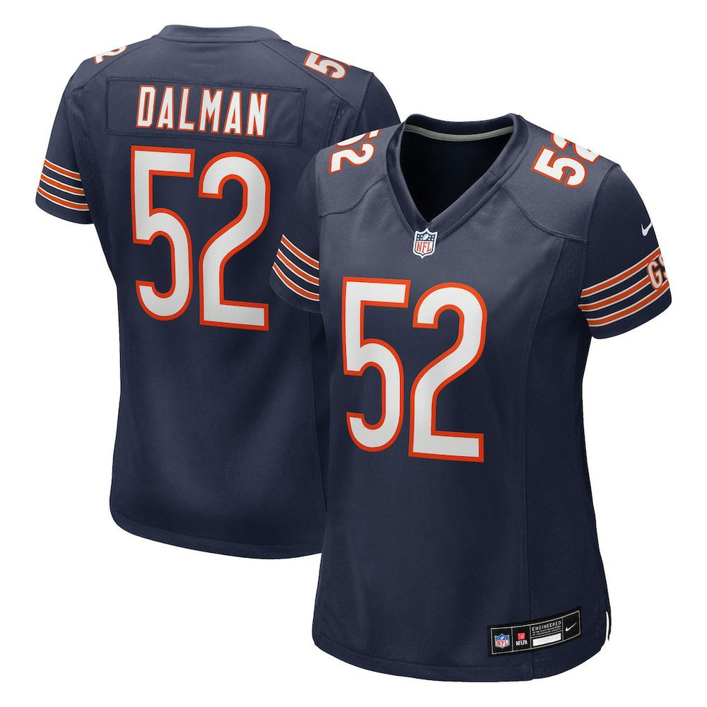 Drew Dalman Chicago Bears Women's Team Game Jersey Navy | Nike for Sale