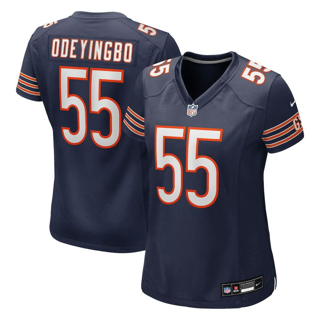 Dayo Odeyingbo Chicago Bears Women's Team Game Jersey Navy | Nike for Sale
