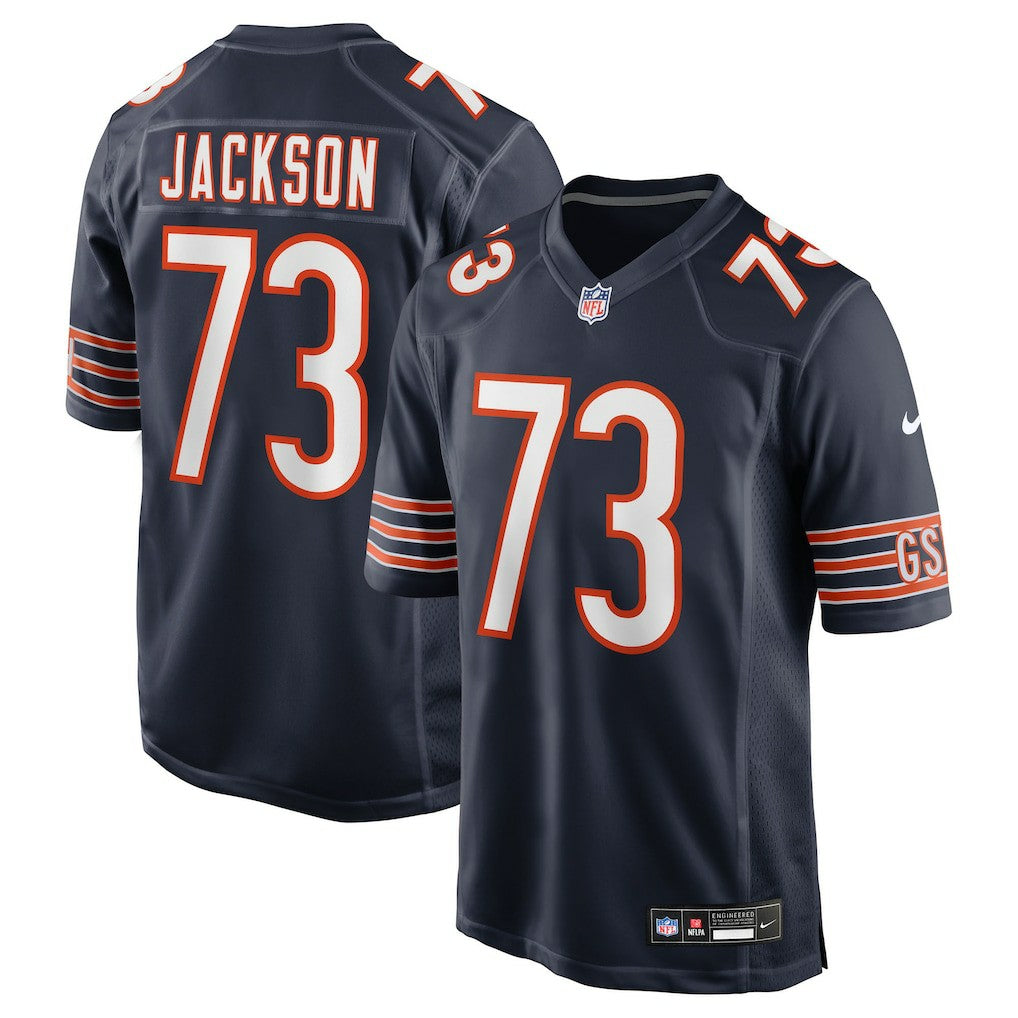 Jonah Jackson Chicago Bears Team Game Jersey Navy | Nike for Sale
