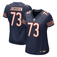 Jonah Jackson Chicago Bears Women's Team Game Jersey Navy | Nike for Sale