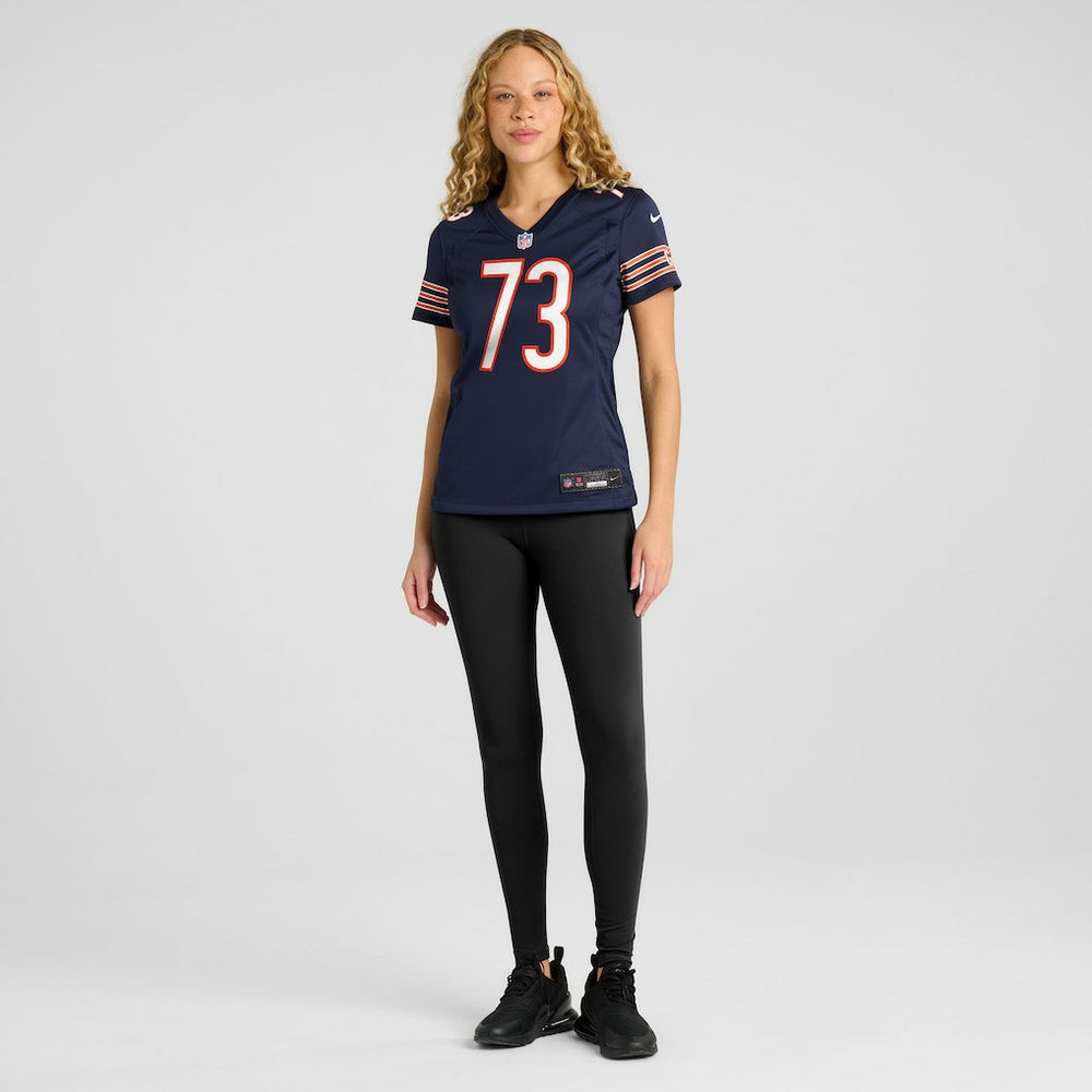 Jonah Jackson Chicago Bears Women's Team Game Jersey Navy | Nike for Sale