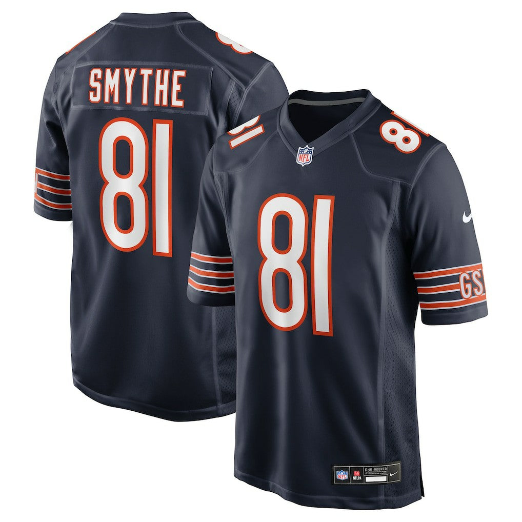 Durham Smythe Chicago Bears Team Game Jersey Navy | Nike for Sale