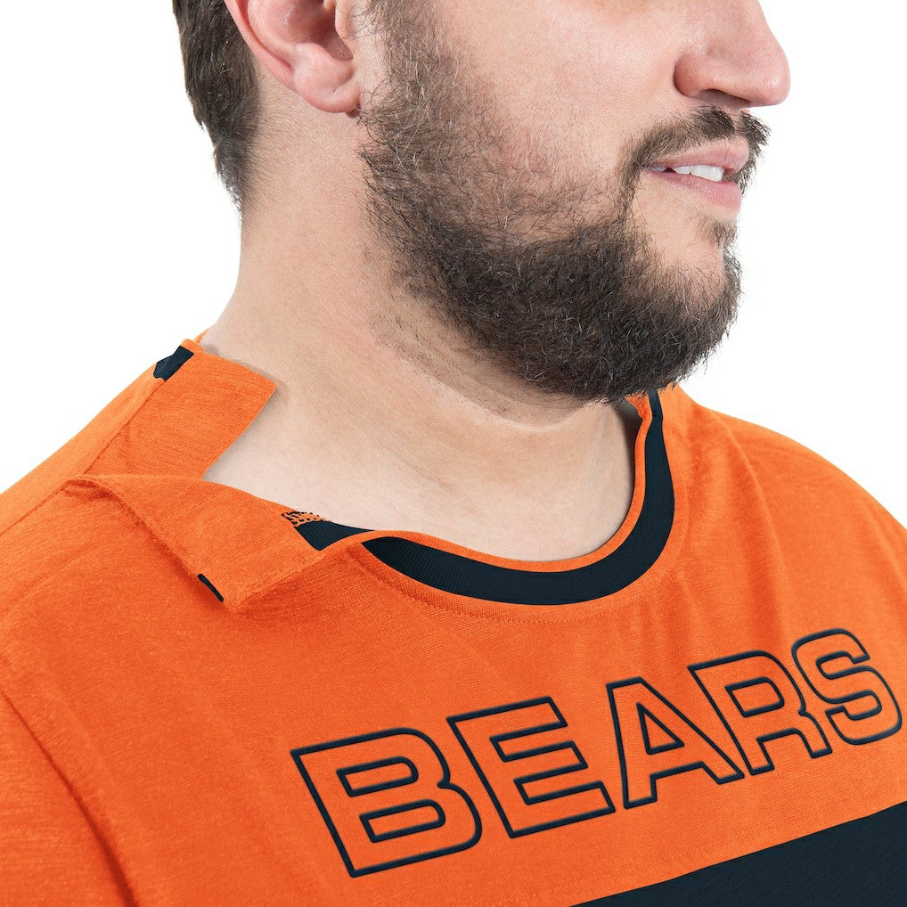 Chicago Bears G-III Sports by Carl Banks Adaptive Outlast Long Sleeve T-Shirt Navy/Orange | NFL