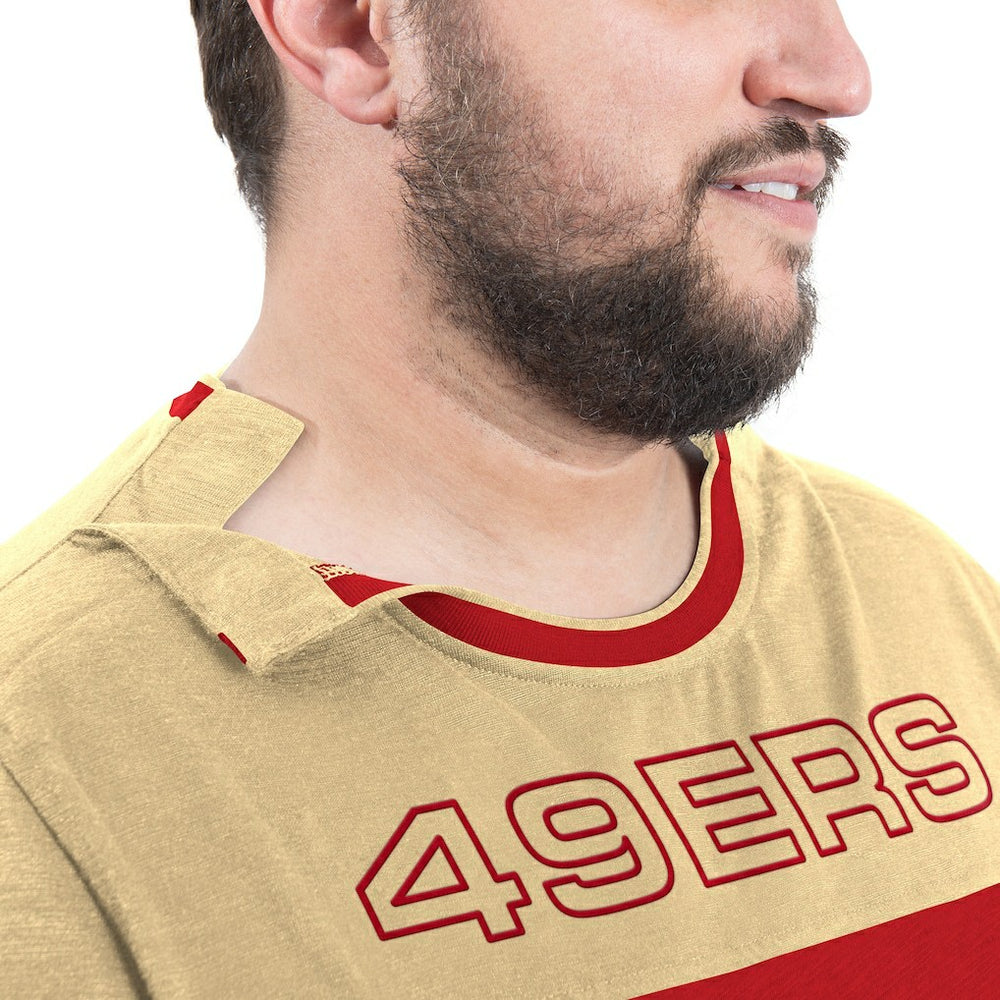 San Francisco 49ers G-III Sports by Carl Banks Adaptive Outlast Long Sleeve T-Shirt Scarlet/Gold | NFL